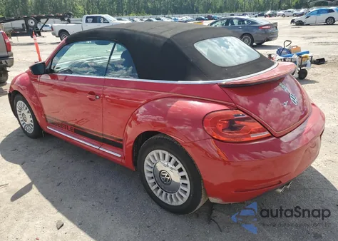 2013 Volkswagen Beetle from USA, damaged, VIN 3VW5P7AT7DM827593